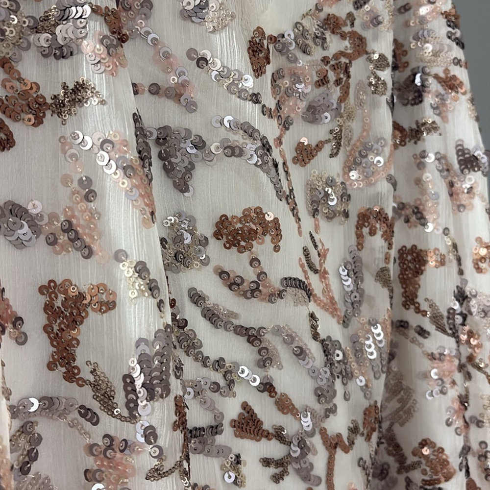Sequined Razor Back Tank - Picture 2 of 4